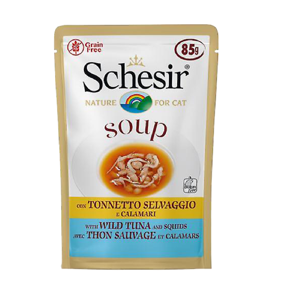 schesir cat wet canned food