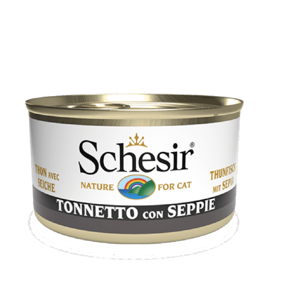 Schesir cat wet food can