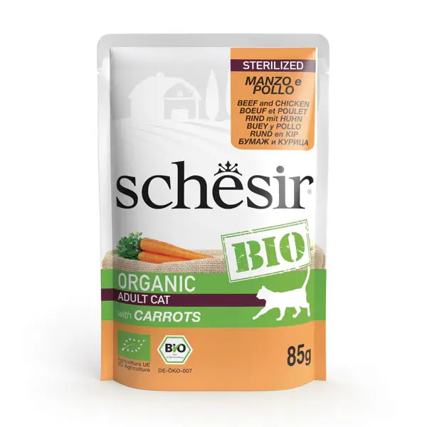 Schesir bio cat wet food - product image