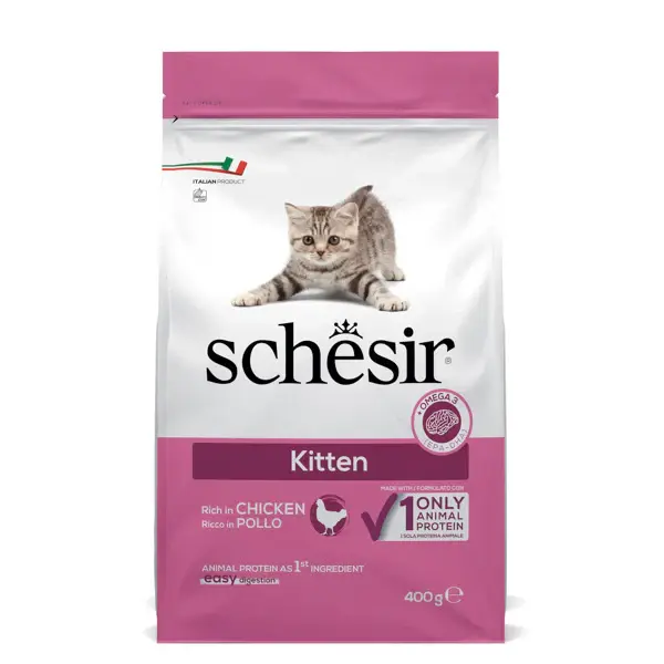 Schesir kitten dry food bag