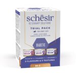 Schesir Veterinary Solution Diabetic Trial Pack 3x80g
