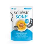 Tuna and squid in soup